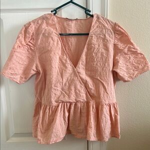 Madewell Peplum Blouse